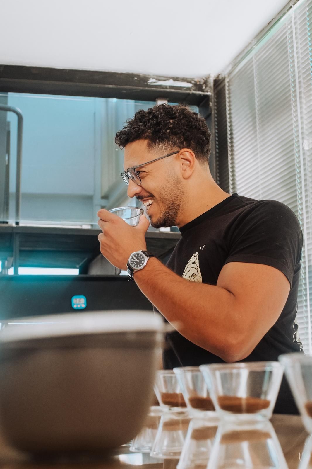 Vinicius Silva, sócio fundador do coffee hub